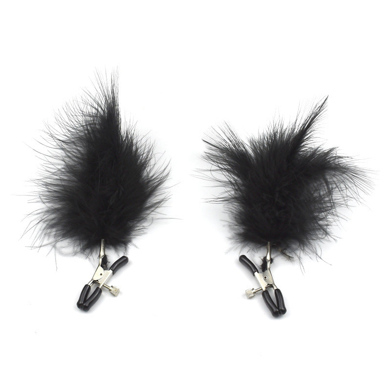 Mimi Clip Color Feather Couple Adult
