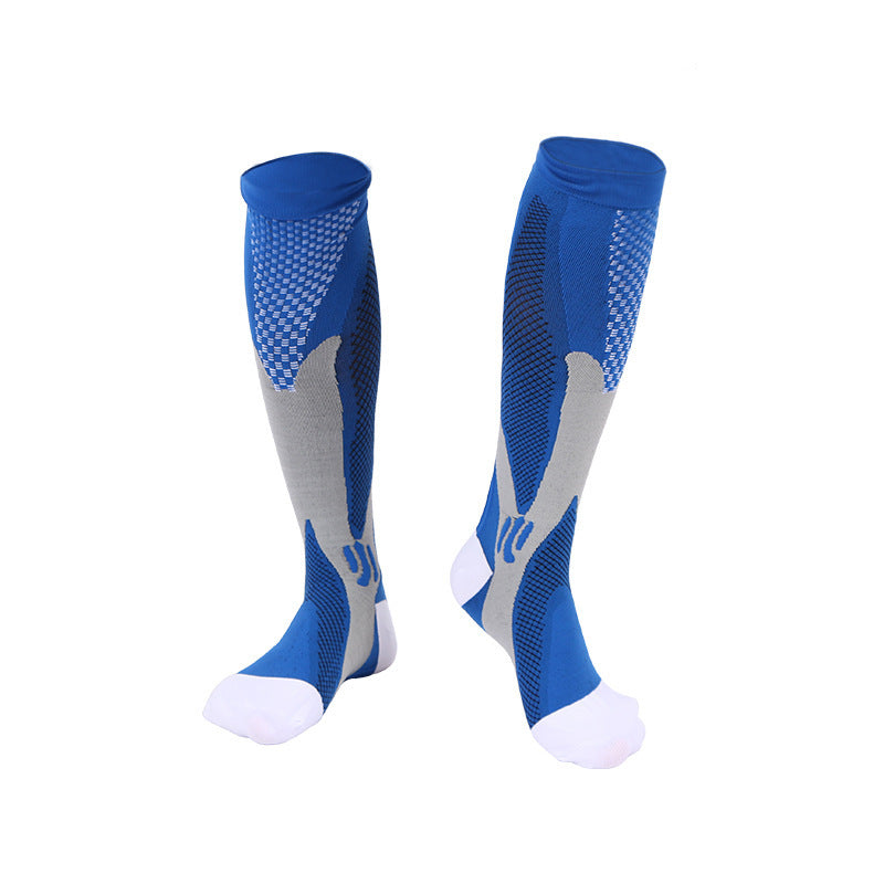 Nylon Men's And Women's Sports Muscle Strength Outdoor Football Compression Socks