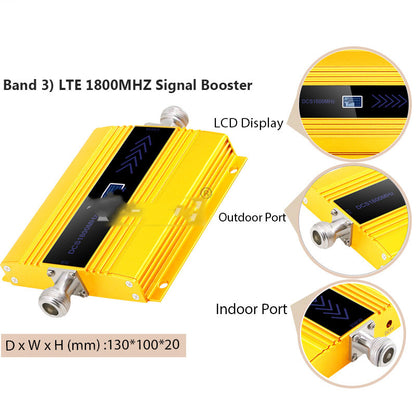 Golden Mobile Phone Signal Amplifier Booster