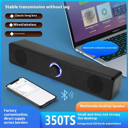 Notebook Desktop Long Bluetooth Extra Bass Speaker