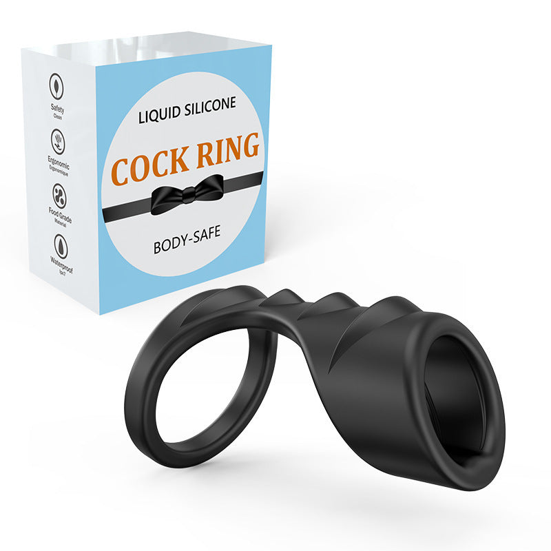 Toys Men's Liquid Silicone Penis Ring Couple Delay Ring Men's Penis Blocking Ring