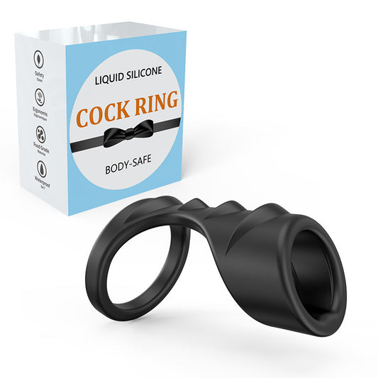 Toys Men's Liquid Silicone Penis Ring Couple Delay Ring Men's Penis Blocking Ring