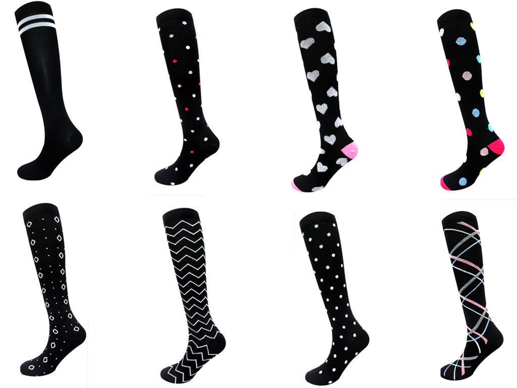 Outdoor Sports Men's And Women's Long Tube Compression Socks
