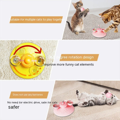 Pet Cat Self-Hi Cat Teaser Relieving Boredom Educational Toys