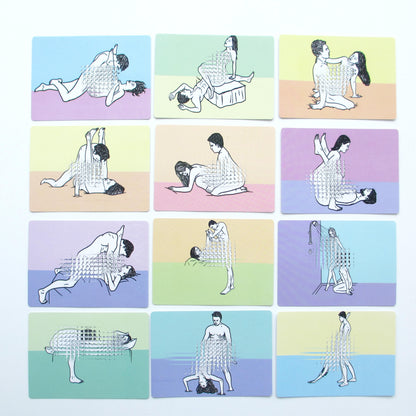 Adult Pose Complete Card Entertainment Couples Of High Appearance Level Male And Female