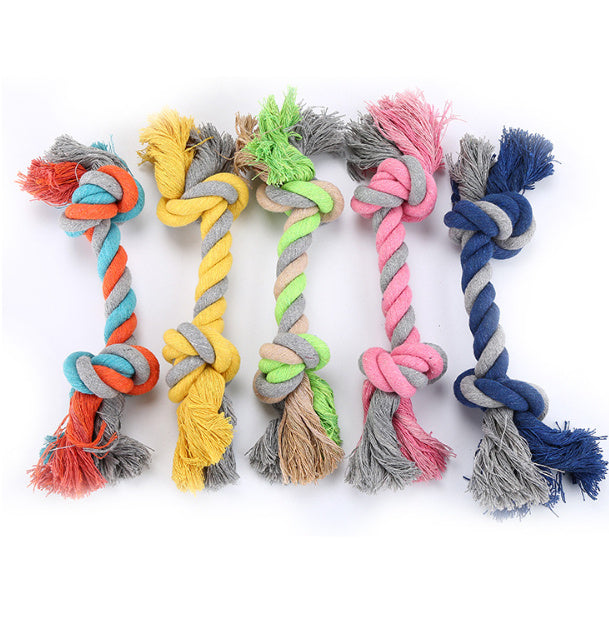 Dog toy bite-resistant puppy toy cotton rope