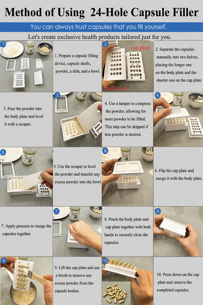 Capsule Filler Medicine Powder Filling Capsule Shell Charge