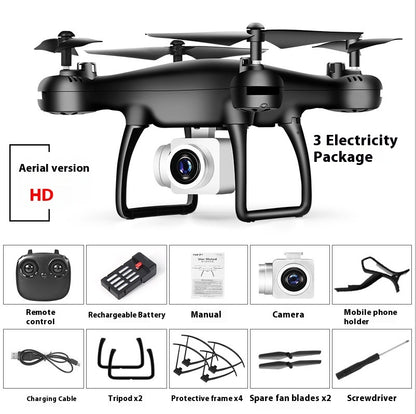Cross-Border Drone Remote Control HD 4k Dual Lens Camera Long Endurance Helicopter Model Fixed Altitude