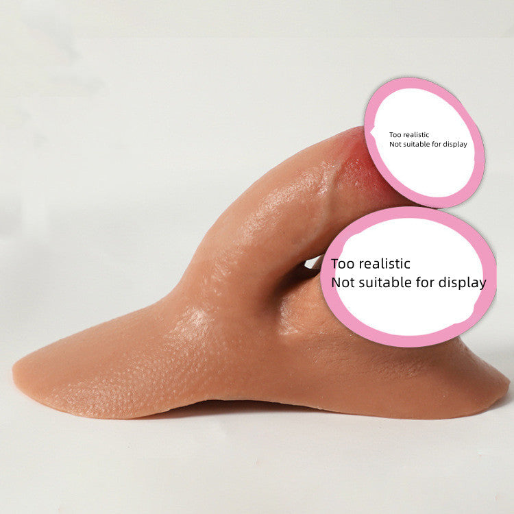 Wanyi Penis Set Men's Exotic Condom Sex Toy Set Adult Supplies Penis Set Foreskin Blocking Ring Bold Lengthened