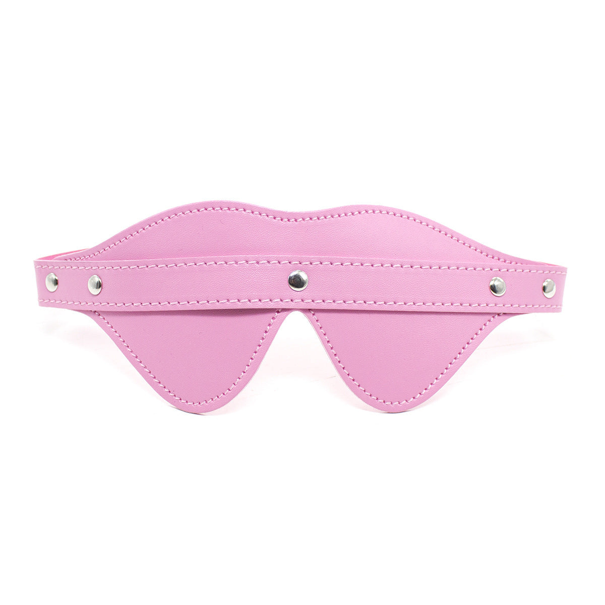 Adult Leather Pin-button Eye Mask
