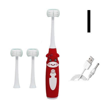 3D Adult Electric Portable Travel U-shaped Toothbrush For Adults And Children