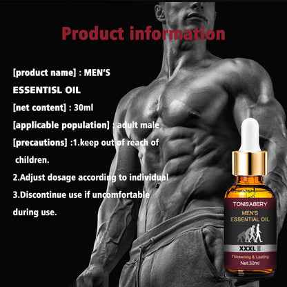 Men's Essential Oil Private Parts Massage Penis Exercise Health Care Sexy Adult