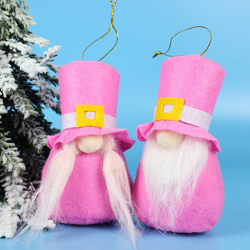 Mall Window Christmas Decorations Old Man