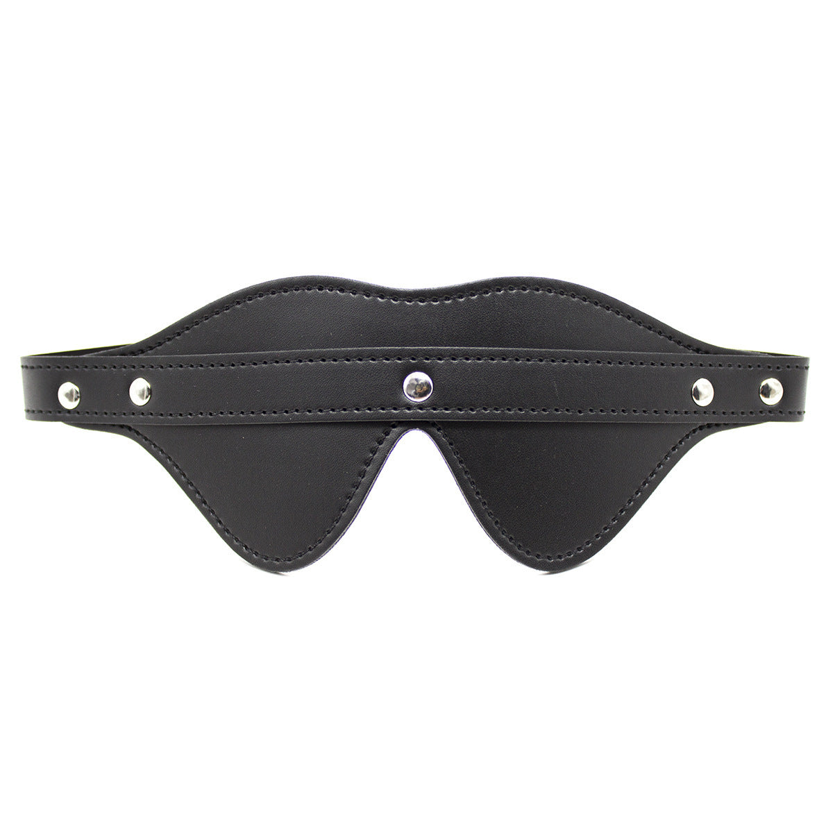 Adult Leather Pin-button Eye Mask