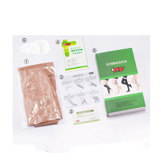 Mid-Cut Romper With Covered  Toe Compression Socks