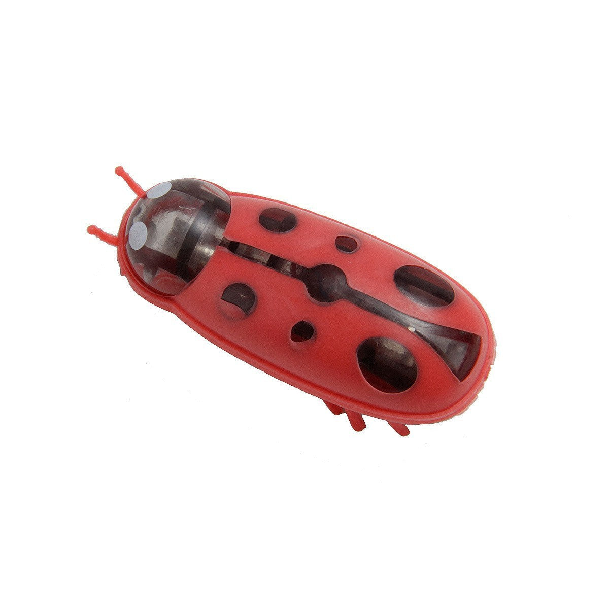 Mini Electric Bug Pet Dog Cat Toy Interactive Cute Ladybird Beetle Animal Shape Cat Toys Walking Insect Cat Playing Supplies