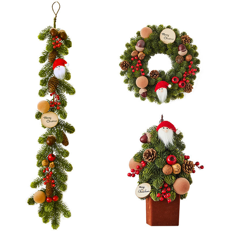 Nobesone Christmas Tree Wreath Cane Decorations