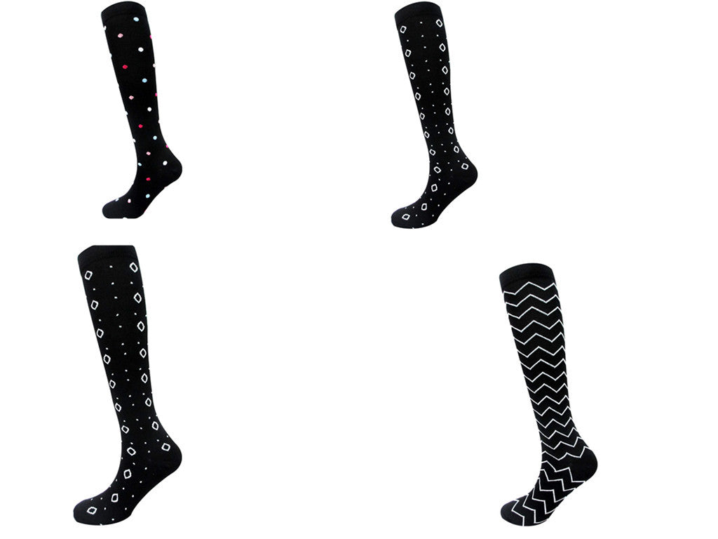 Outdoor Sports Men's And Women's Long Tube Compression Socks