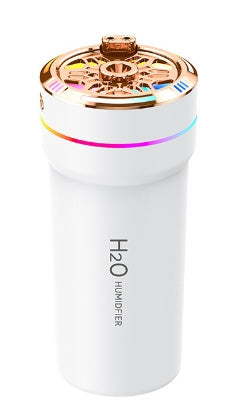 Car Humidifier Small Mini Air Purifier Starry Sky Projection Ambience Light