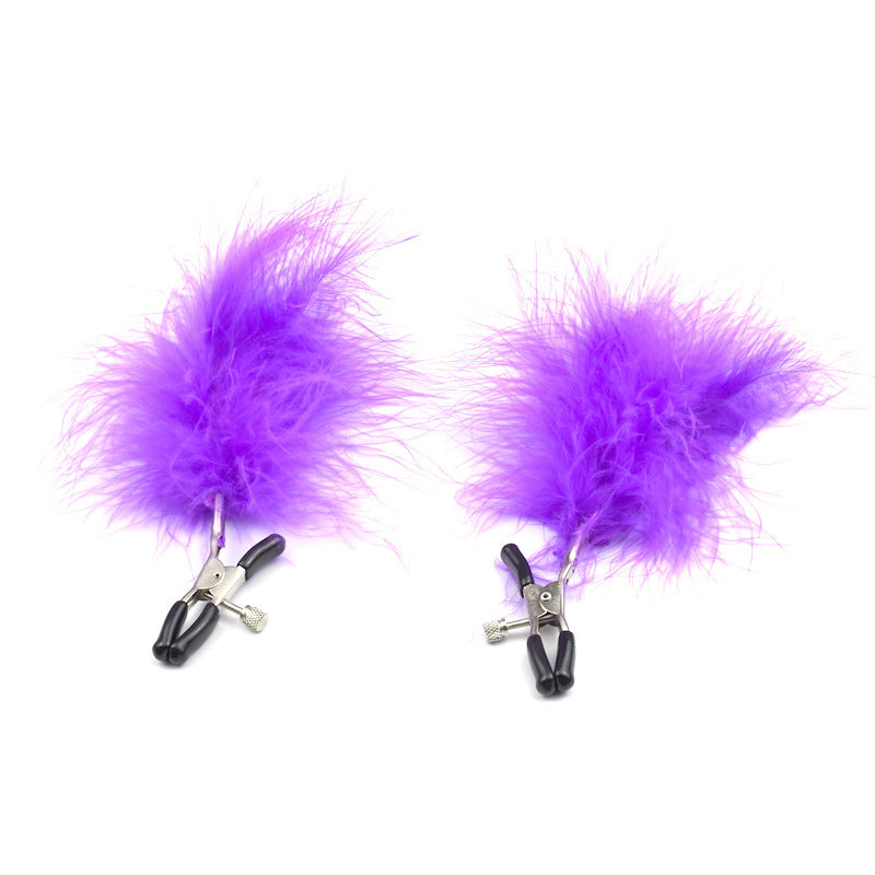 Mimi Clip Color Feather Couple Adult