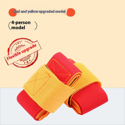 4 People Giant Footsteps Children Outdoor Sports Toys Game Training Equipment For Kids Adults Teamwork Games Interactive Toy