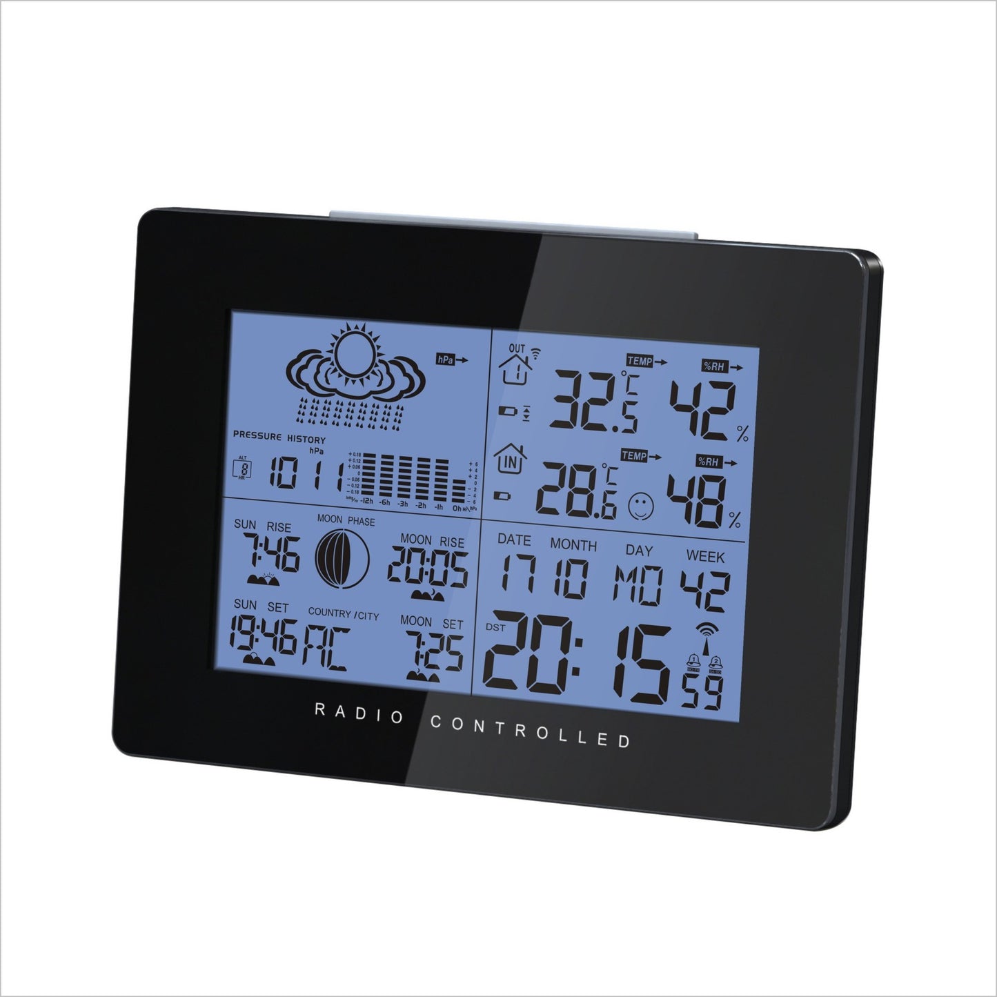 Wireless Digital Thermometer And Hygrometer Weather Station
