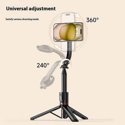 Live Streaming Phone Stand Lazy Handheld Tripod Fill Light