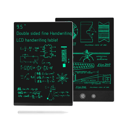 Single Color Double Side Screen LCD Handwriting Board