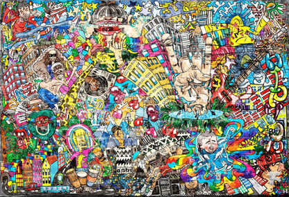 Educational Toys Cartoon Children's Paper Adult Pressure Relief Puzzle