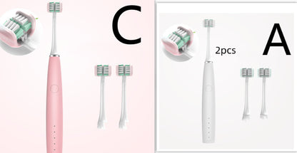 3D Adult Electric Portable Travel U-shaped Toothbrush For Adults And Children