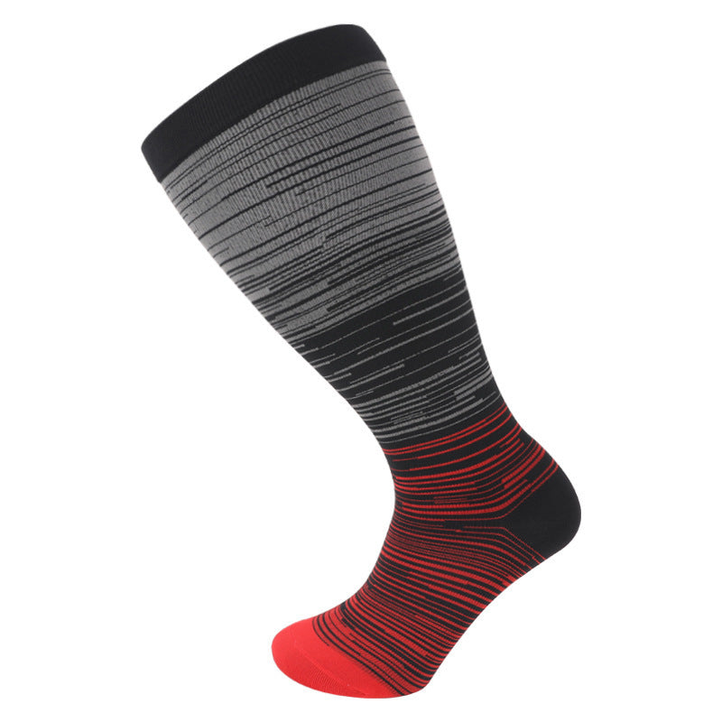 Male And Female Personality Printed Compression Socks