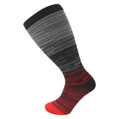 Male And Female Personality Printed Compression Socks