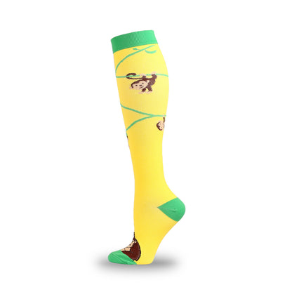 Sports Compression Stockings Multi-color Men's And Women's Outdoor Running Stockings