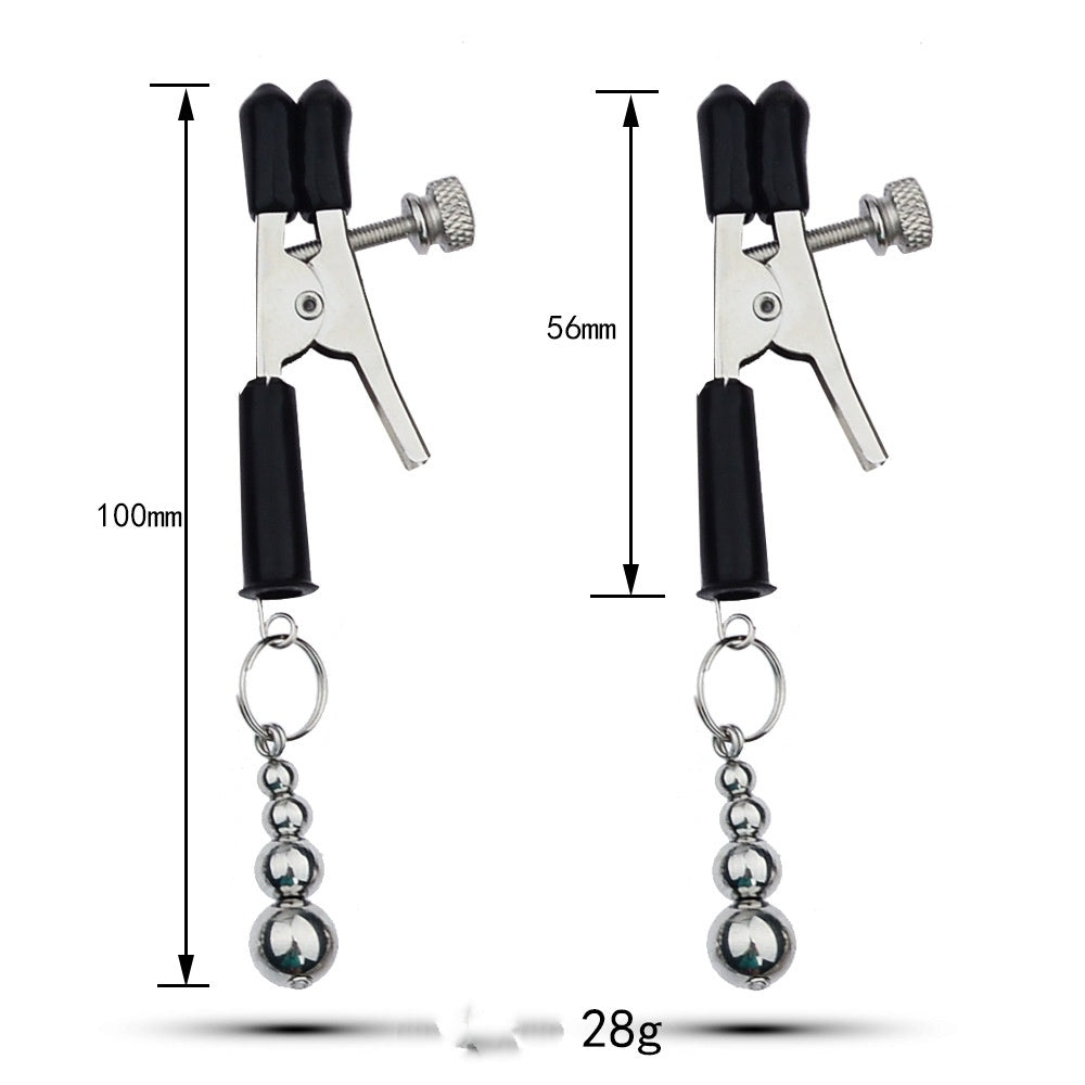 Metal Toys Silver Nipple Clamp Crab Butterfly Clip Pendant Silver Calabash Pendent