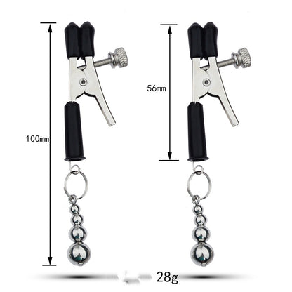 Metal Toys Silver Nipple Clamp Crab Butterfly Clip Pendant Silver Calabash Pendent