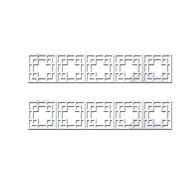 Acrylic Wall Mirror Sticker With Adhesive For Living