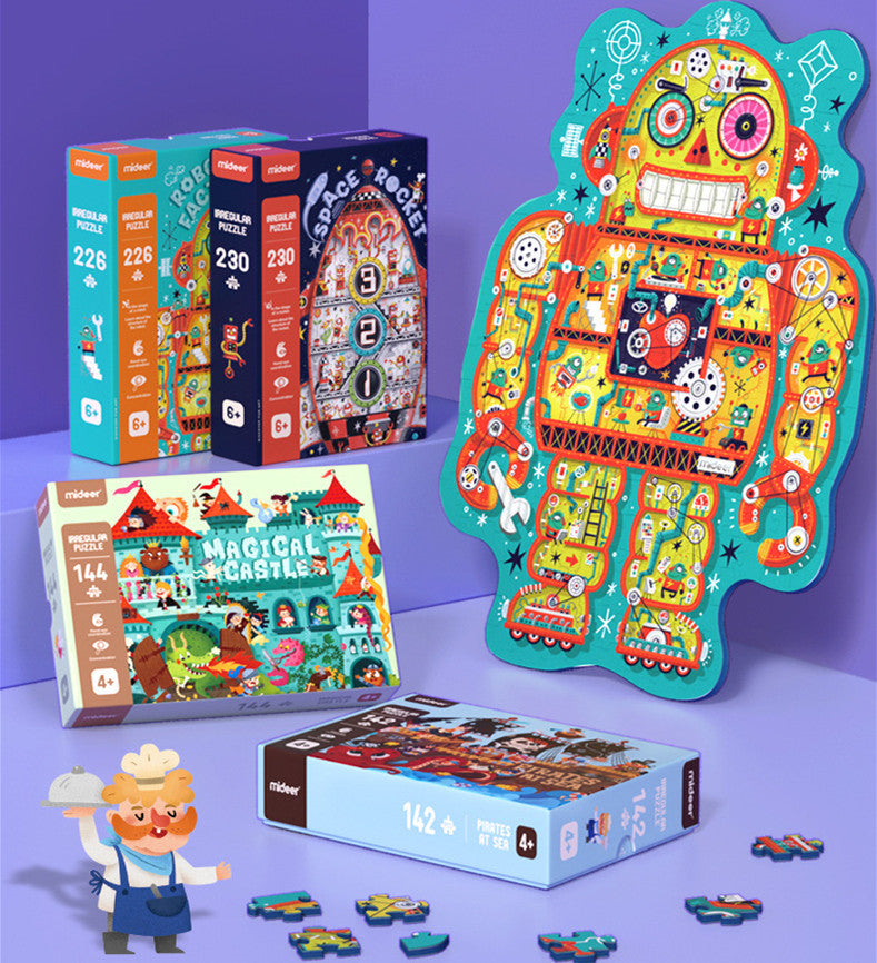 3D Three-dimensional Robot Puzzle High Difficulty Children's Adult Toys