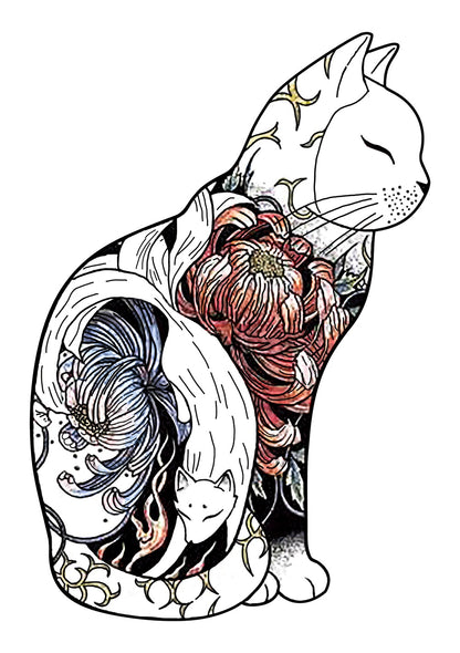 Each Piece Is Animal Shaped Christmas Gift Colorful Elephant Turtle Wooden Jigsaw Puzzles