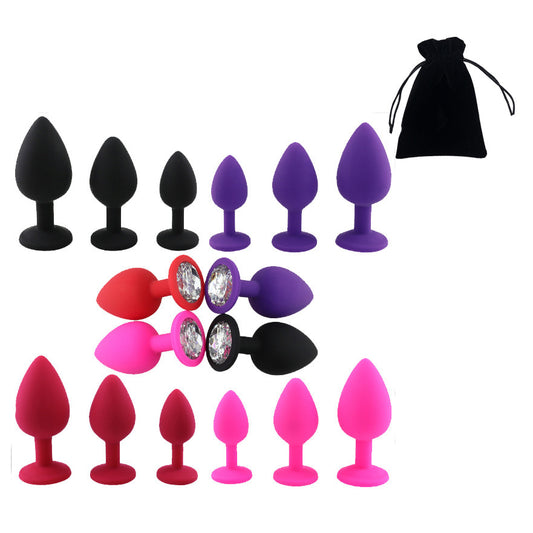 Large Medium And Small Color Silicone Product Adult Foreign Trade Hot Selling Alternative Flirting Supplies