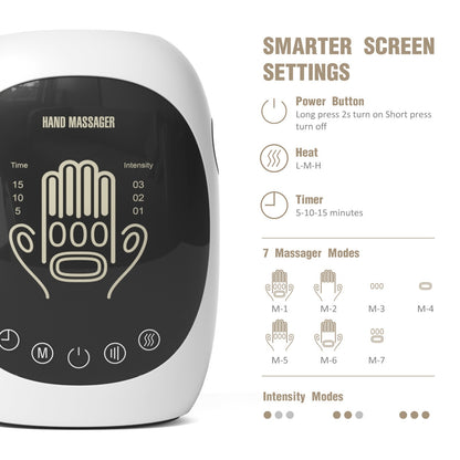 Hand Massager Palm Joint Hot Compress Physiotherapy Hand Beauty Instrument Electric