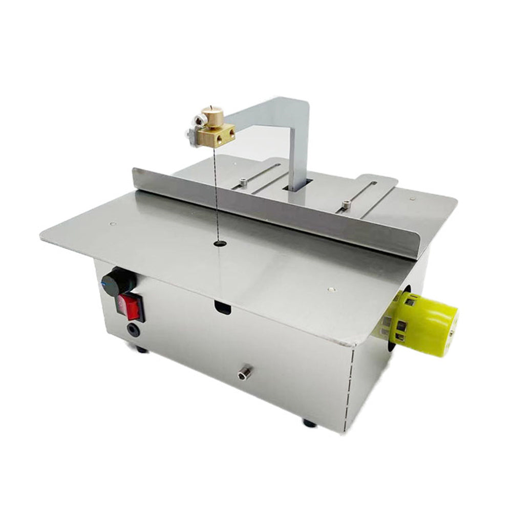 Small Desktop Household Pull Flower Electric Metal Jade Plank Cutting Wire Saw