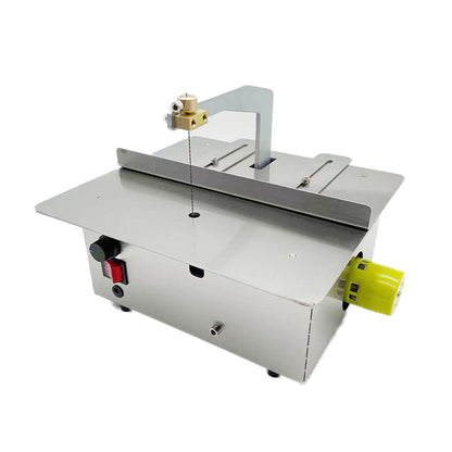 Small Desktop Household Pull Flower Electric Metal Jade Plank Cutting Wire Saw