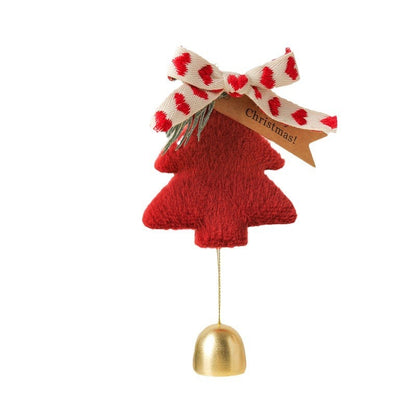 Nordic Style Christmas Decoration Pendant Vehicle Bell