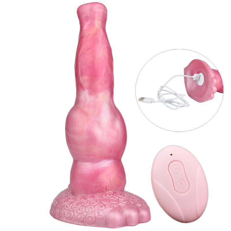 Beast Animal Dildo Telescopic Rod