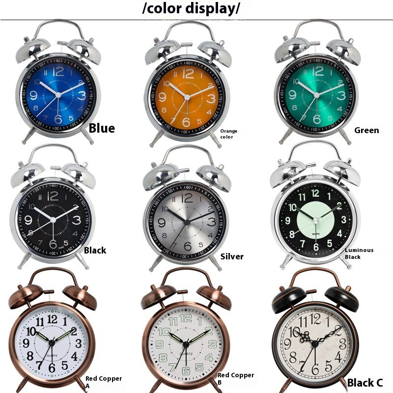 Mute Fashion Creative Luminous Pointer Quartz Clock
