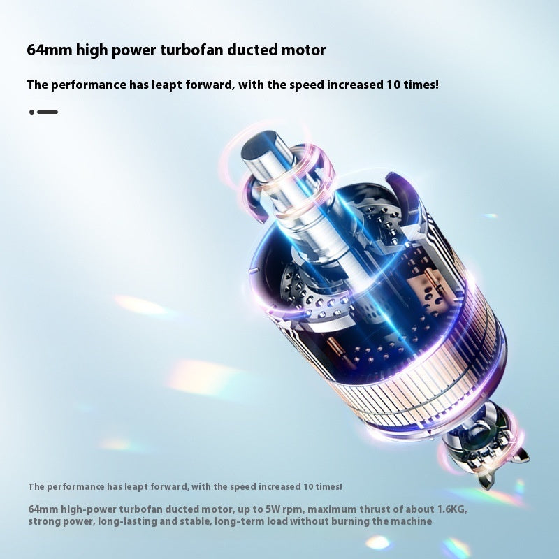 High-speed Turbofan Storm Machine Duct Water Blower Car Wash Cleaning Violent Fan