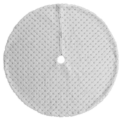 Creative Fashion White Christmas-tree Skirt