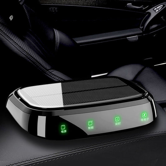 Solar Car Air Purifier Ozone Sterilization And Odor Removal