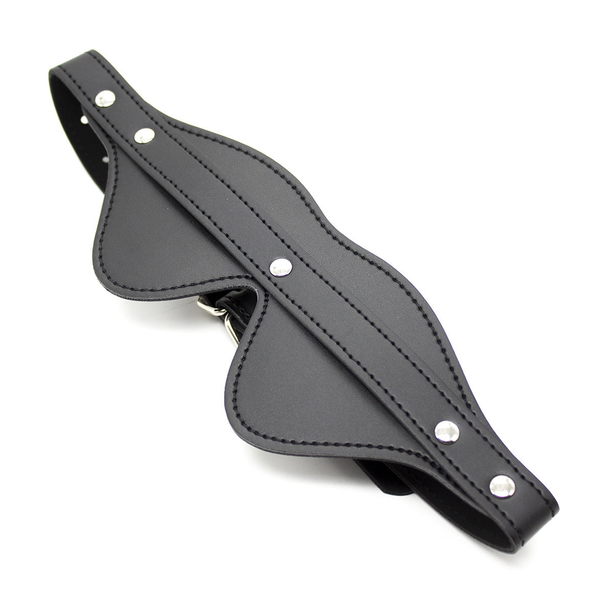 Adult Leather Pin-button Eye Mask