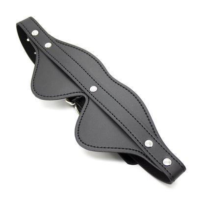 Adult Leather Pin-button Eye Mask